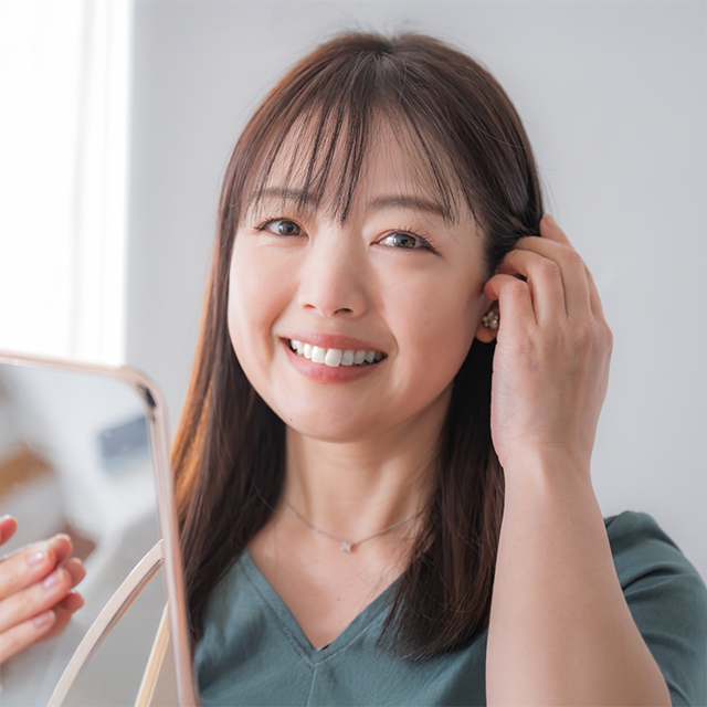 インプラントが向いている方イメージ